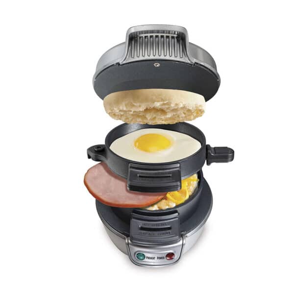 110V Hamburger Maker Sandwich Machine Fried Egg Toaster - Image 8