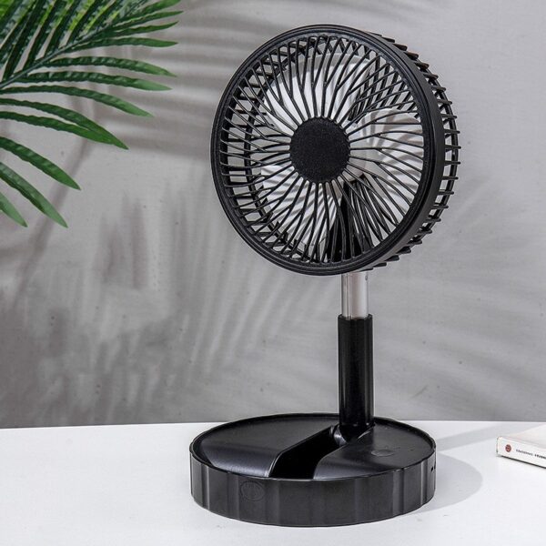 Strong Wind And Quiet Portable Telescopic Folding Fan - Image 6